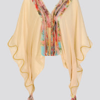 Gemma Silk Ruffle Top