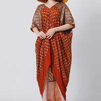 Annette Silk Kaftan Dress