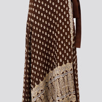 Ksenia Silk Wrap Skirt
