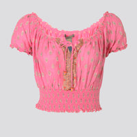 Karissa Silk Crop Top