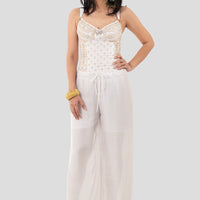 Shiya Silk Cotton Pants