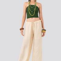 Shiya Silk Cotton Pants