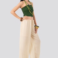 Shiya Silk Cotton Pants