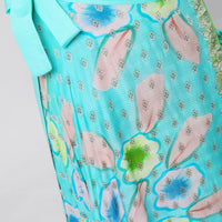 Ksenia Silk Wrap Skirt - Hand Painted