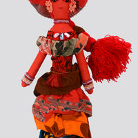 Hand Made Pure Silk Polly Doll
