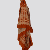 Meghan Jacquard Silk Shawl/ Scarf