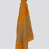 Meghan Jacquard Silk Shawl/ Scarf