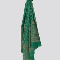 Meghan Jacquard Silk Shawl/ Scarf