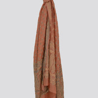 Meghan Jacquard Silk Shawl/ Scarf
