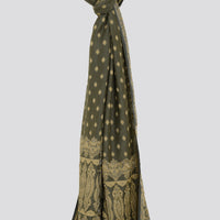 Meghan Jacquard Silk Shawl/ Scarf