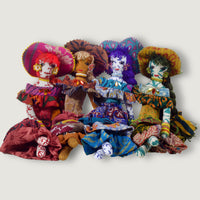 Hand Made Pure Silk Polly Doll (460019138601)