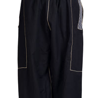 Eli - 100% Soft Cotton Drawstring Cropped Men's Pant (4493581025385)