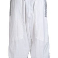 Eli - 100% Soft Cotton Drawstring Cropped Men's Pant (4493581025385)