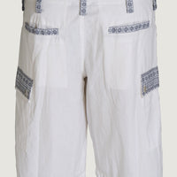 Wyatt - 100% Cotton Shorts With Hand Carved Bone Buttons (4493568737385)