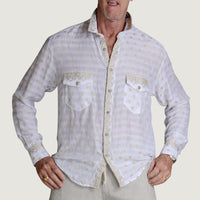 Dylan Shirt - Hand Cut Silk Men's Shirt (3567078506601)