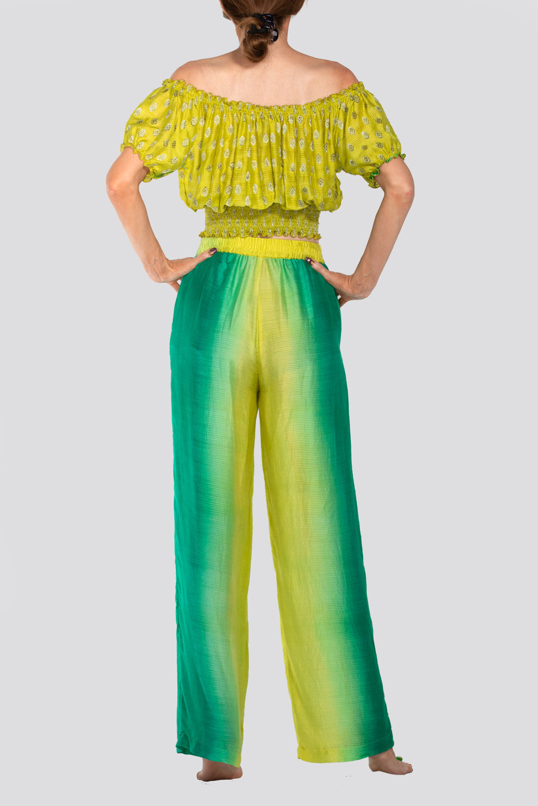 Karissa Silk Crop Top