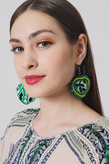 Amara Heart Earrings