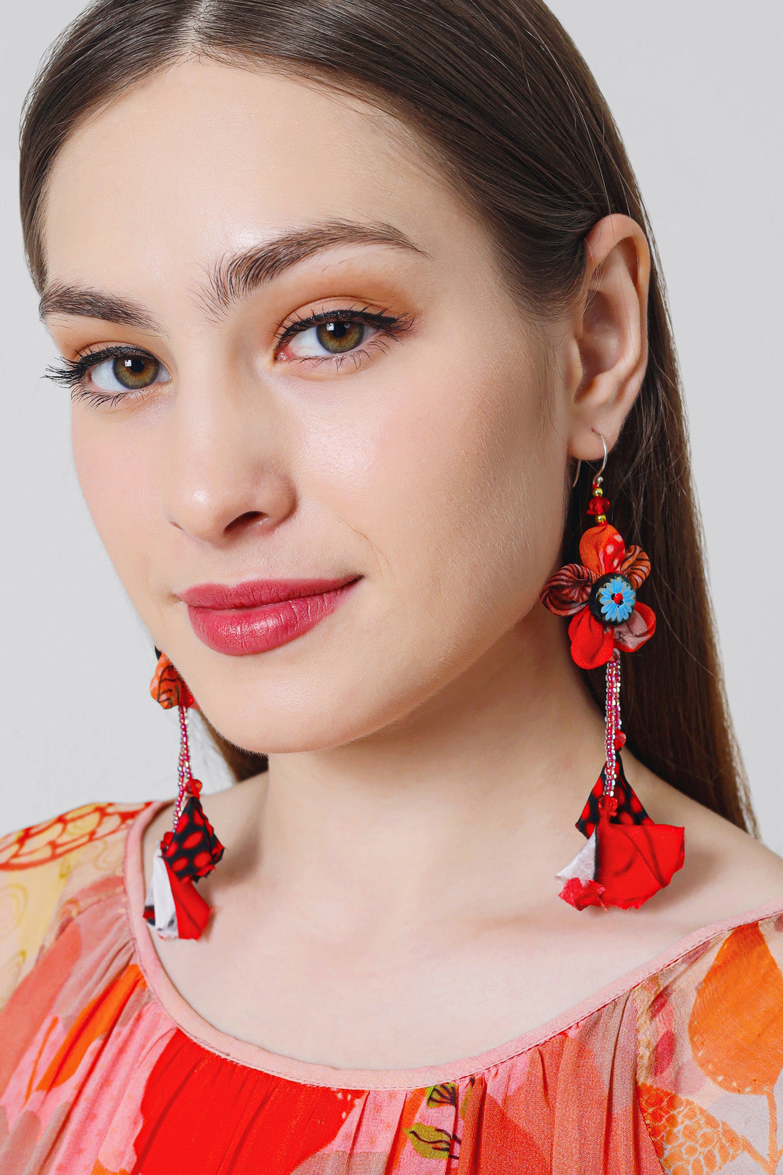 Sakura Tassel Earrings