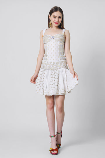 Emory Wrapped Mini Skirt