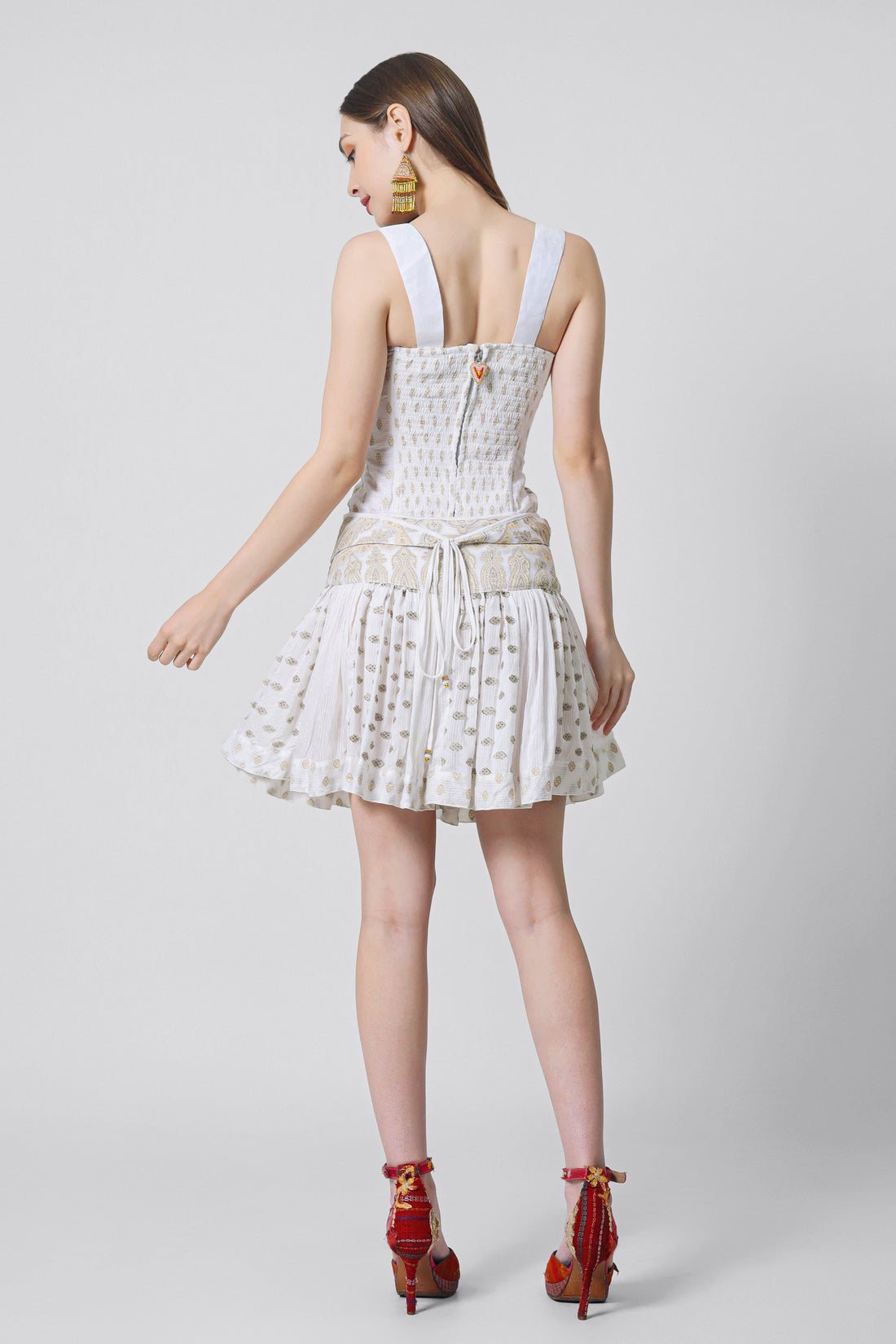 Emory Wrapped Mini Skirt