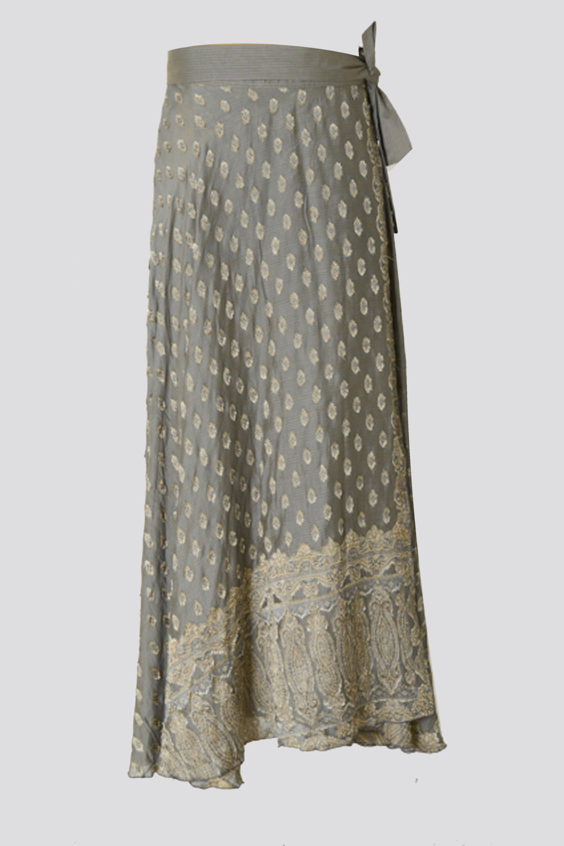Ksenia Silk Wrap Skirt