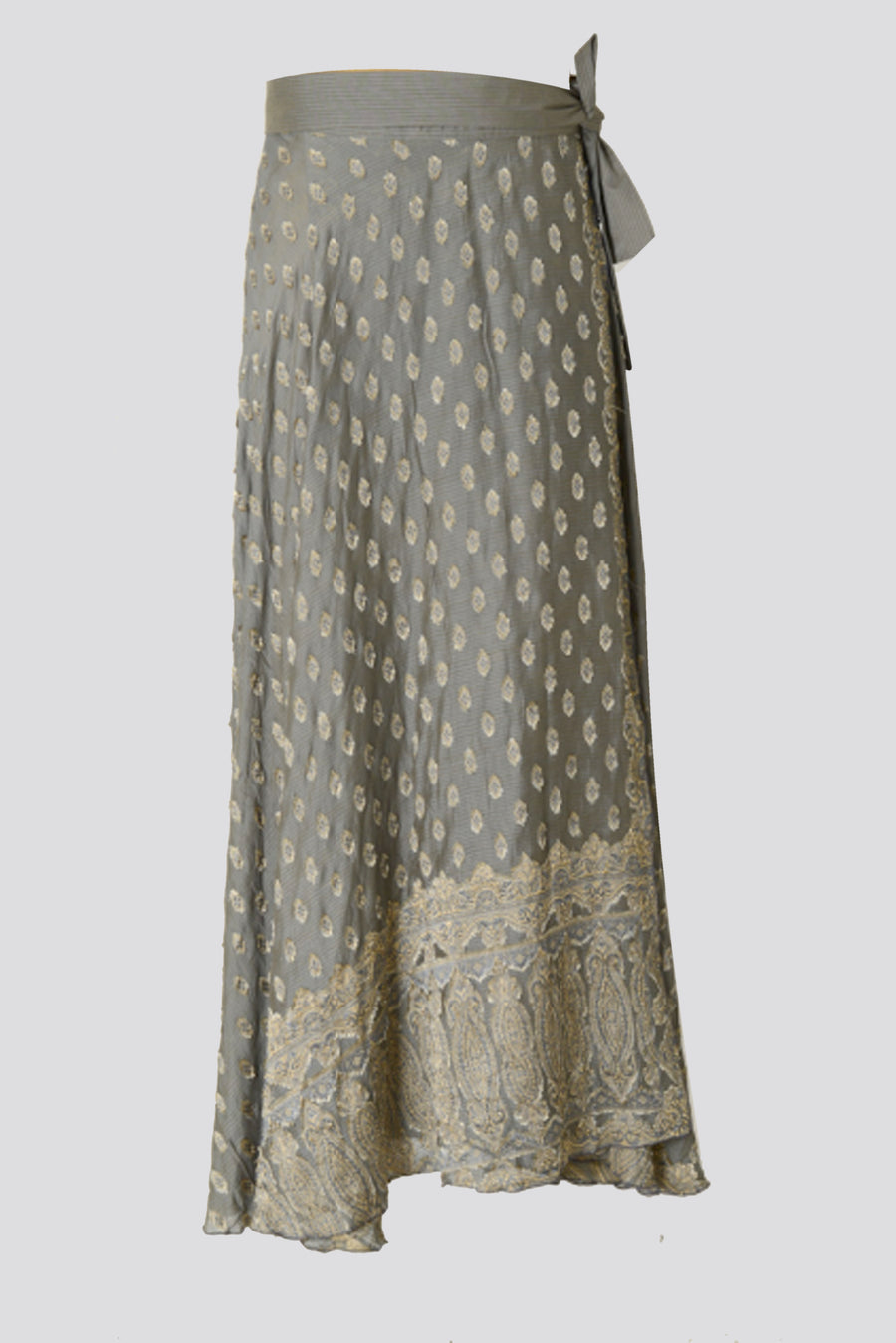 Ksenia Silk Wrap Skirt