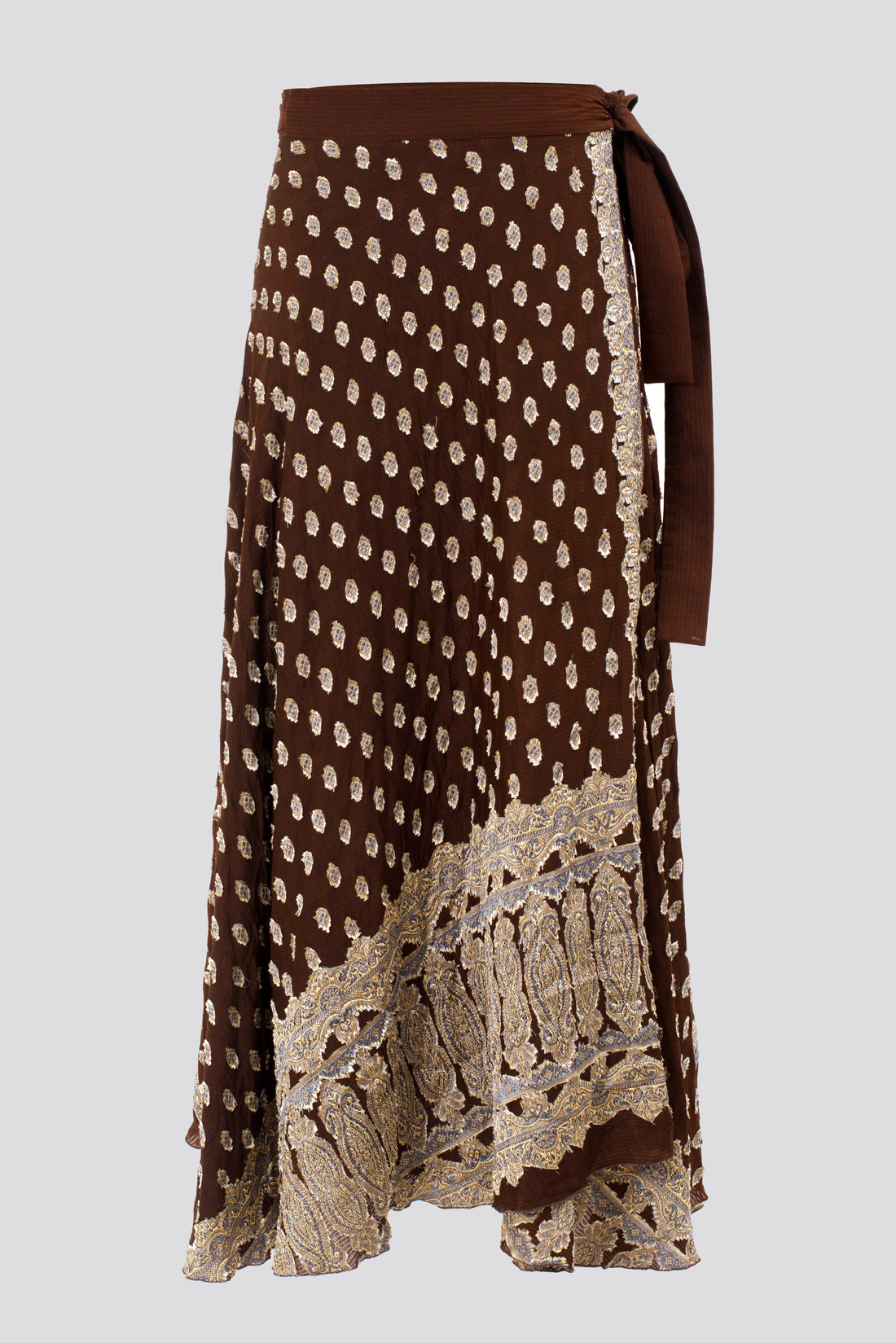 Ksenia Silk Wrap Skirt