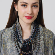Silk Pandora Necklace