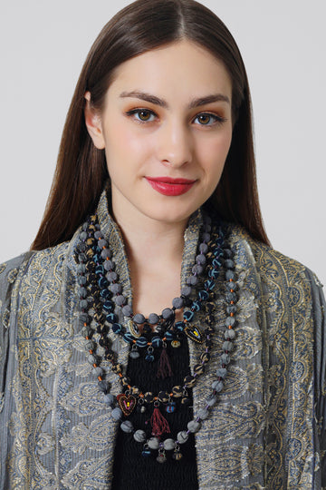 Silk Pandora Necklace