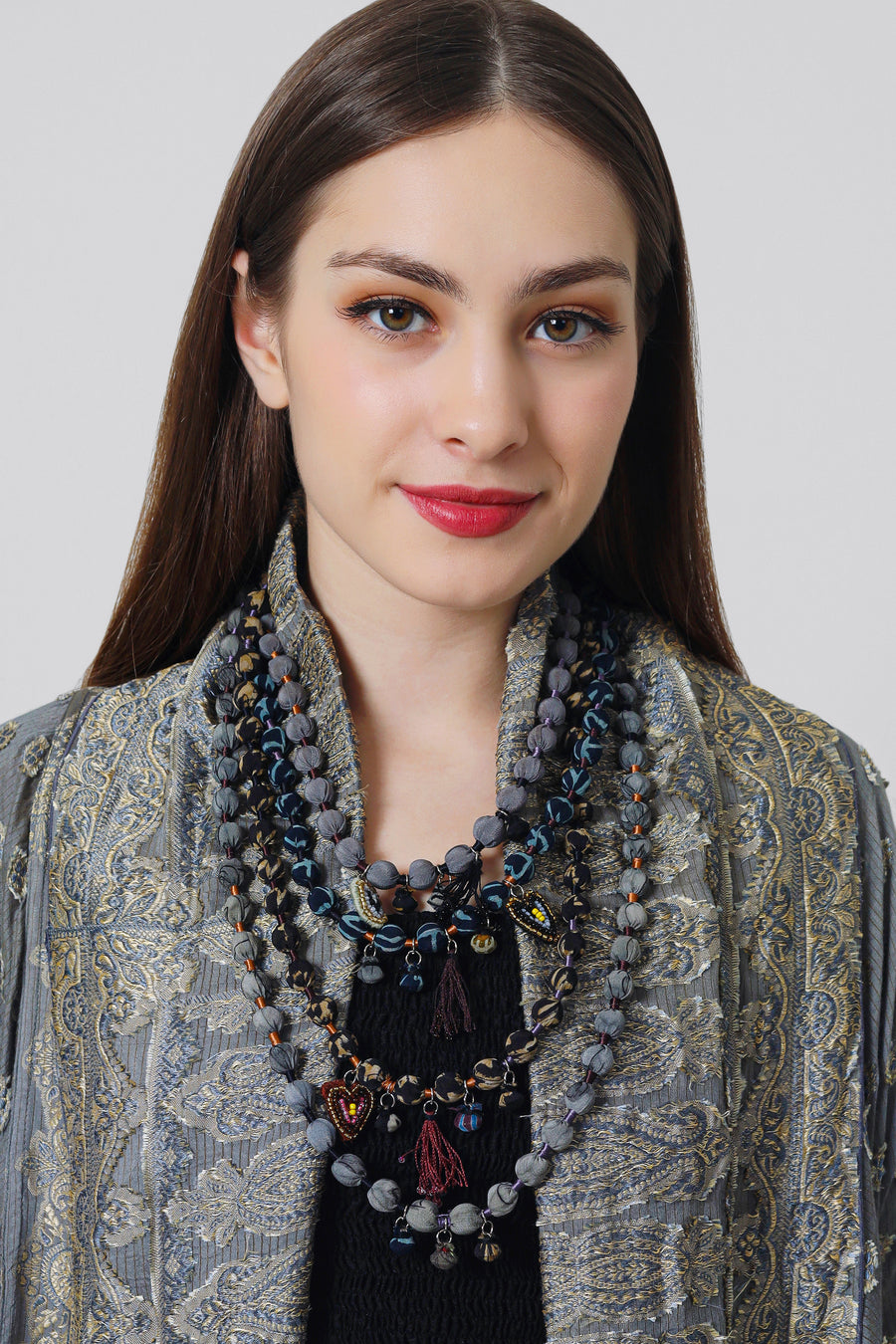 Silk Pandora Necklace