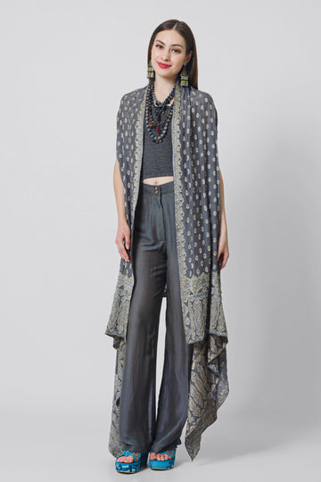 Sara Silk Cape