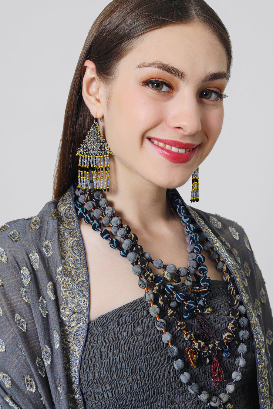 Silk Pandora Necklace