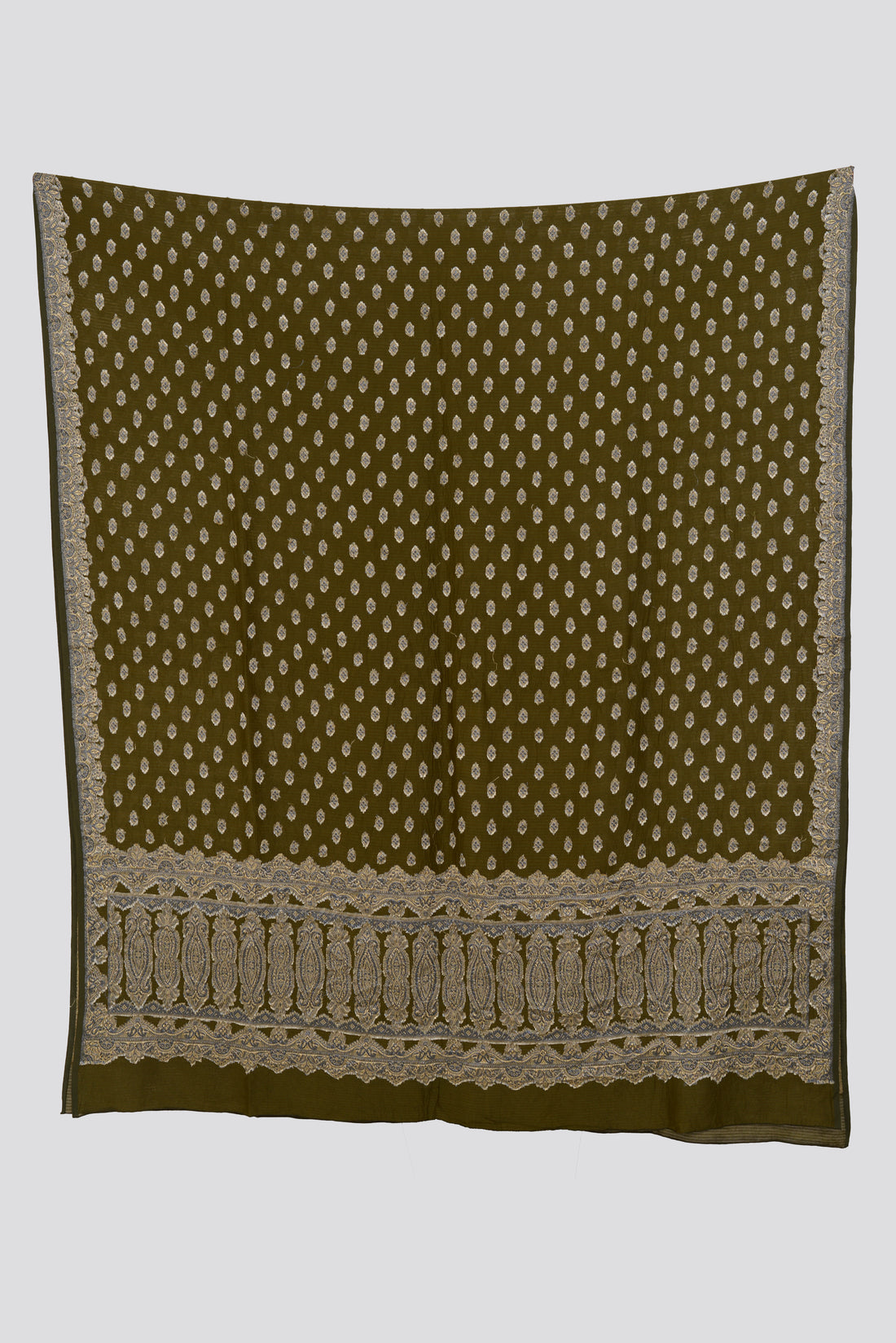 Meghan Jacquard Silk Shawl/ Scarf