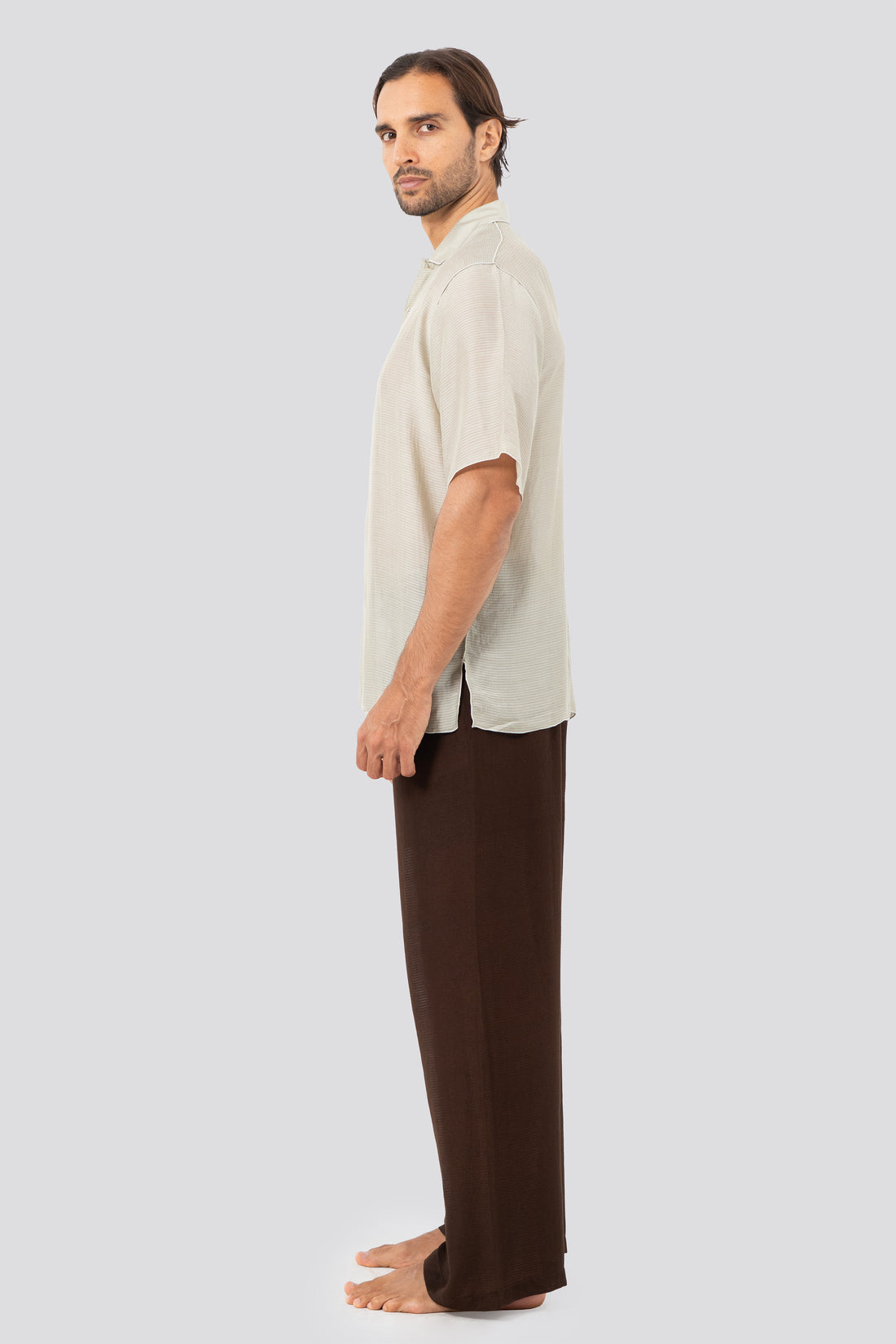 David Silk Cotton Men's Shirt