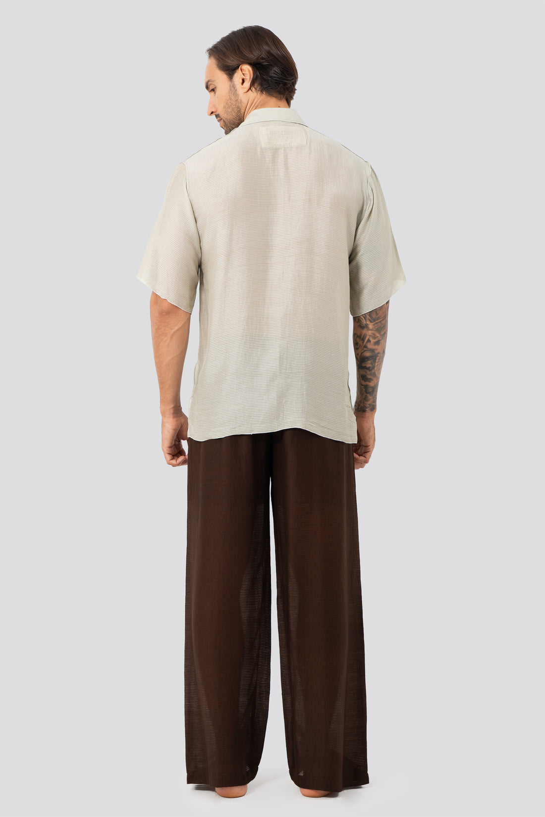 David Silk Cotton Men's Shirt