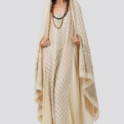 Meghan Jacquard Silk Shawl/ Scarf