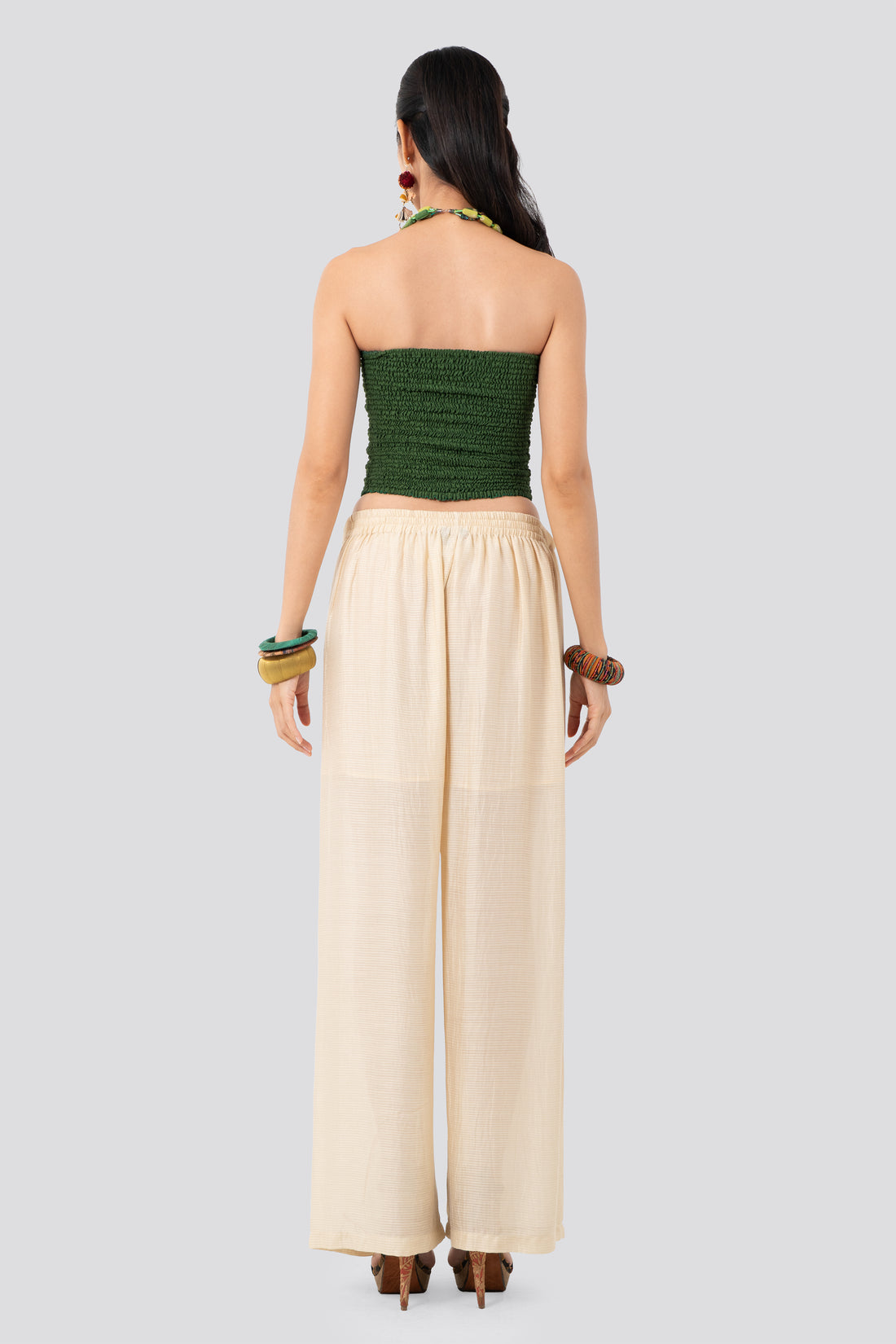 Shiya Silk Cotton Pants