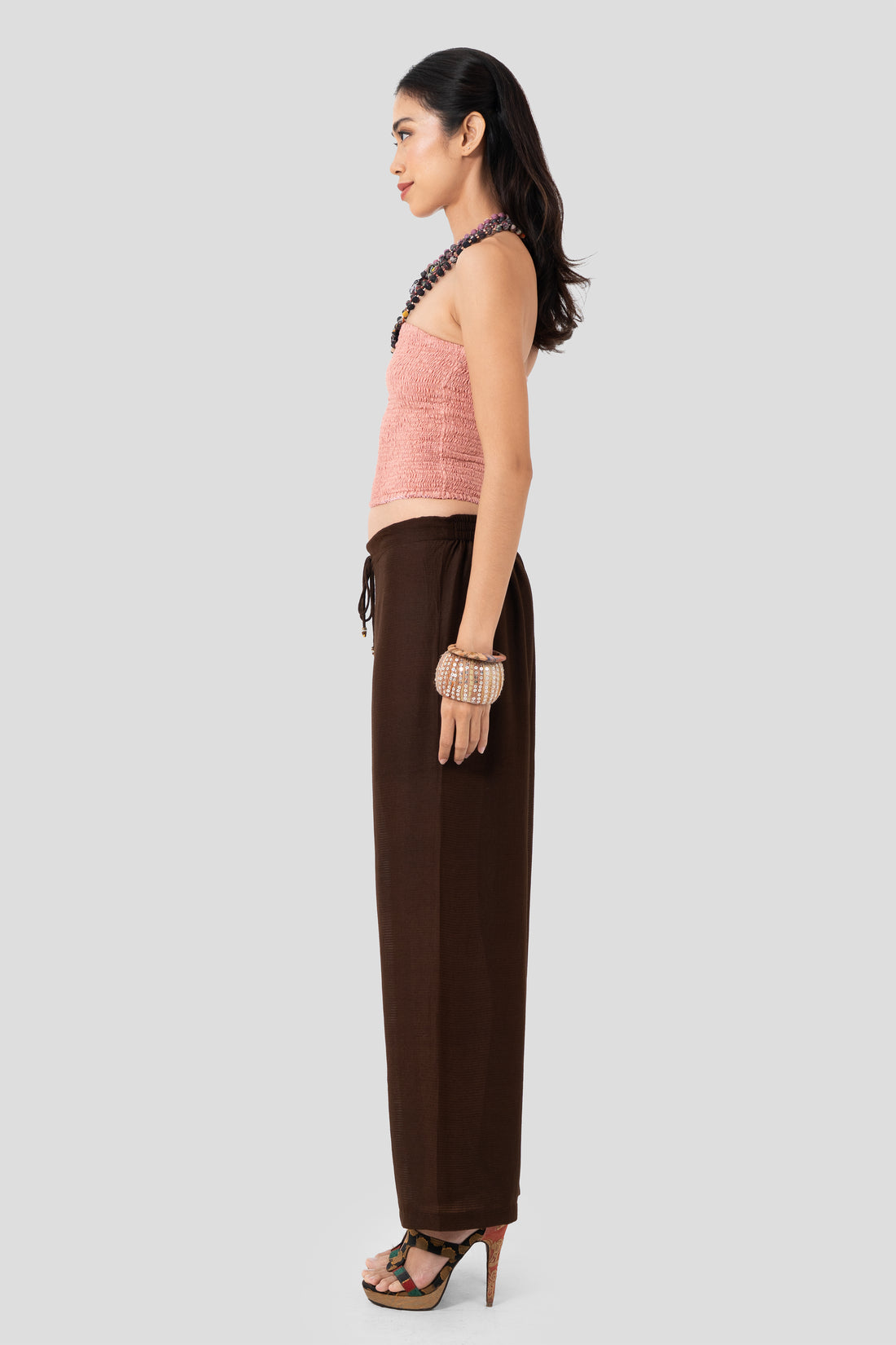 Shiya Silk Cotton Pants