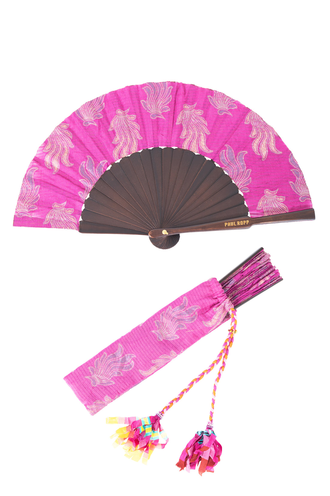 PR Hand Fan Magenta - Small
