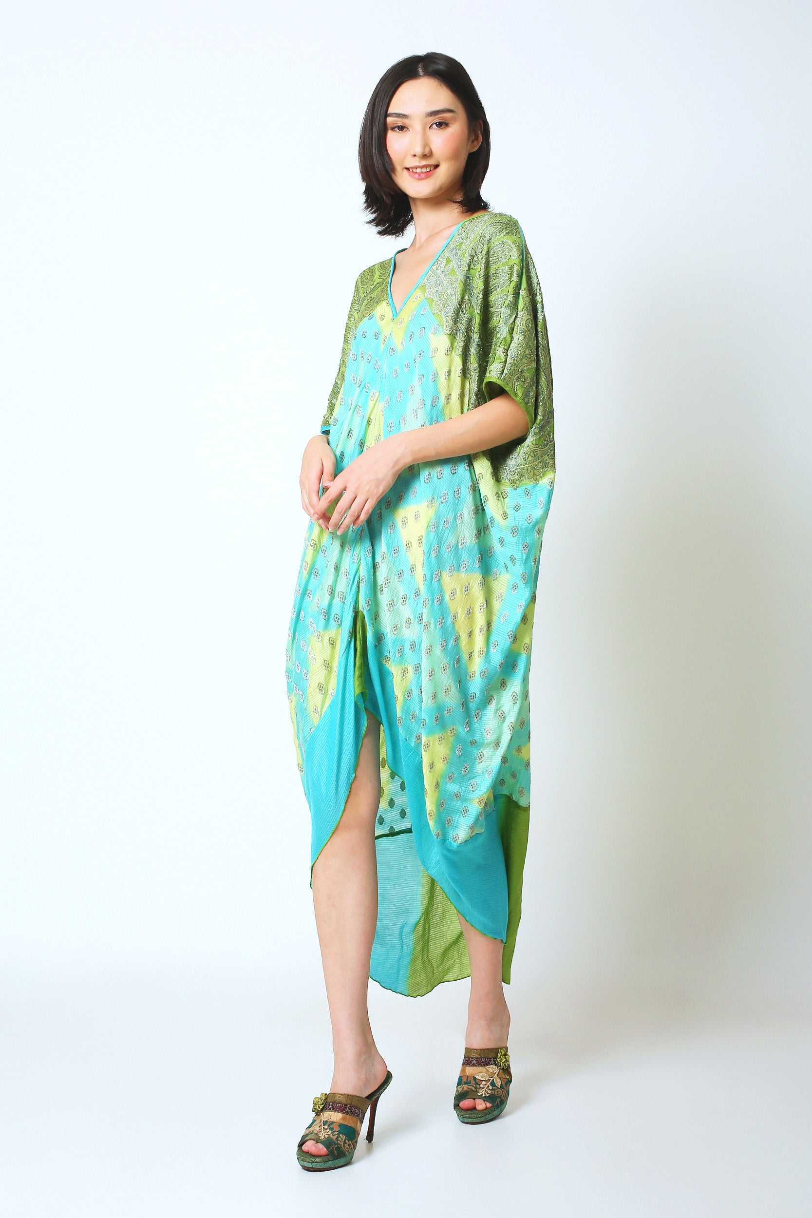 Veerle Silk Kaftan – Paul Ropp