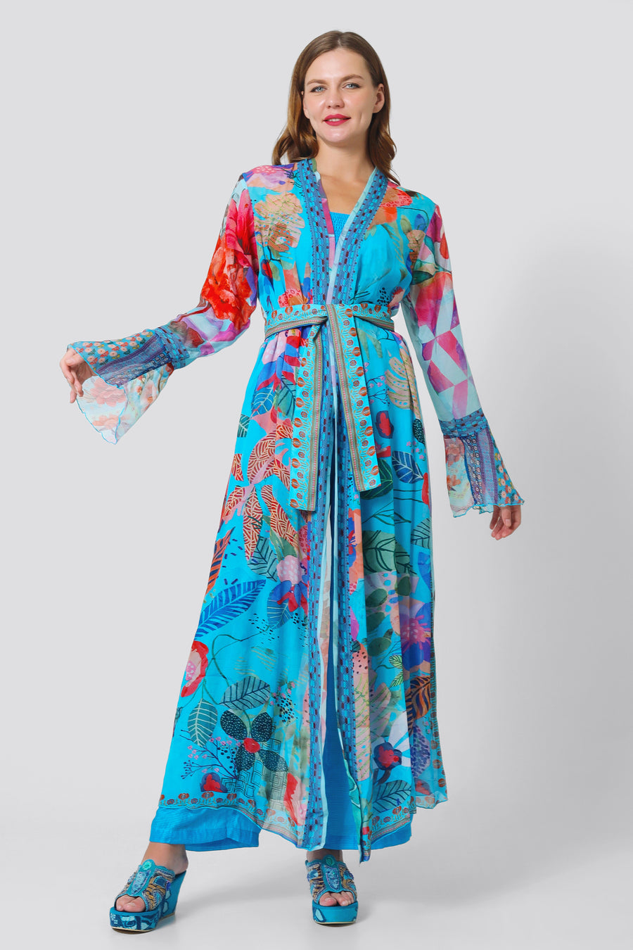 Helina Long Cape