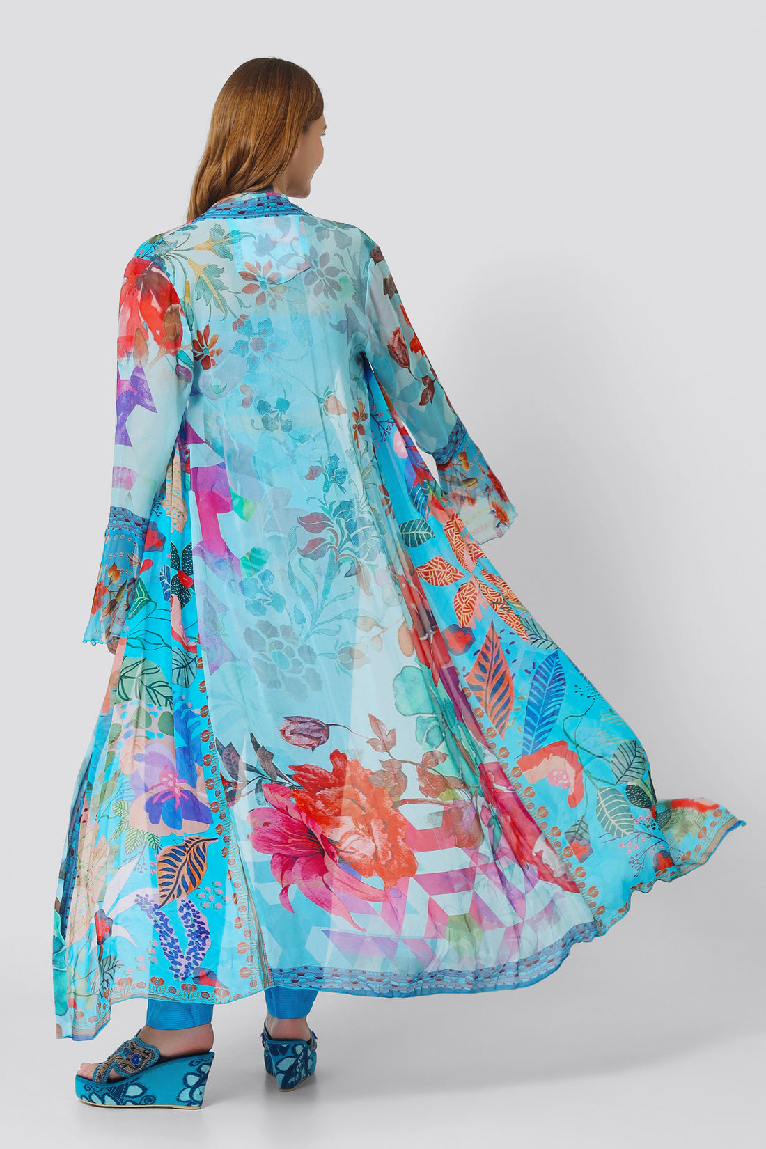 Helina Long Cape