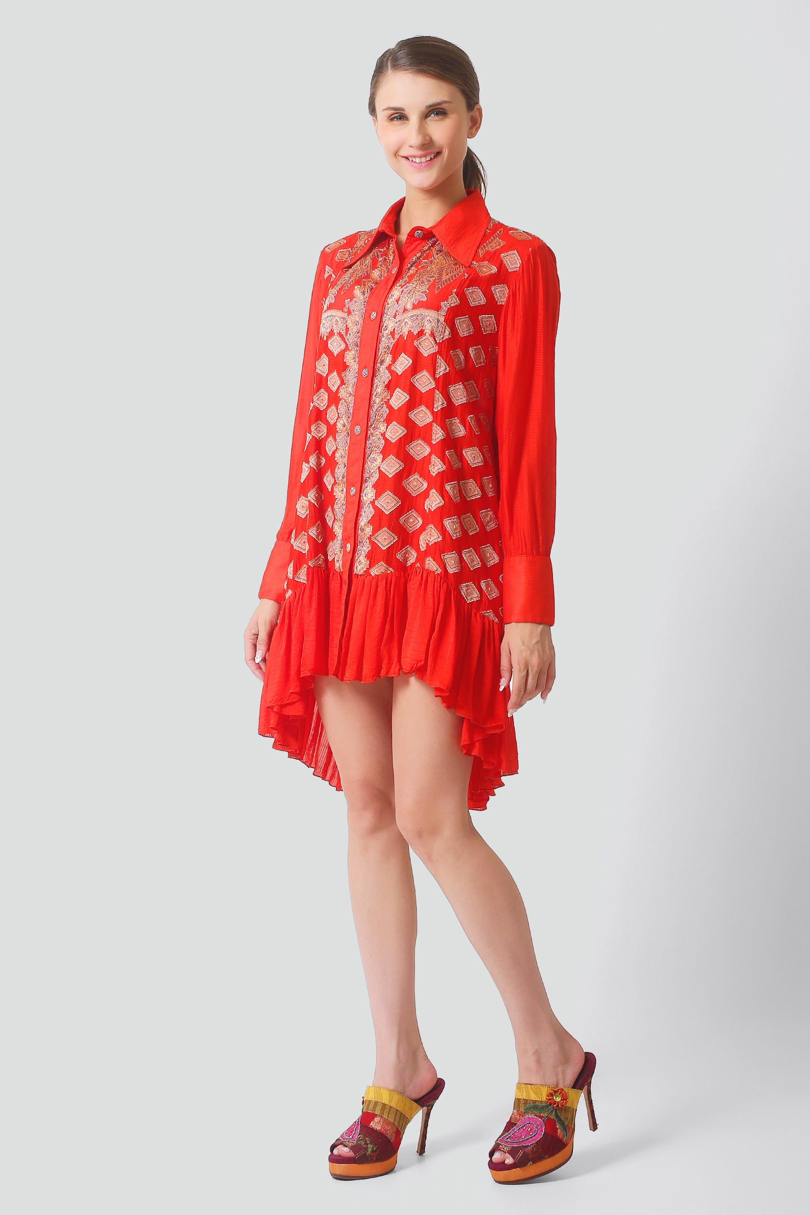 Honora Silk Shirt Dress – Paul Ropp