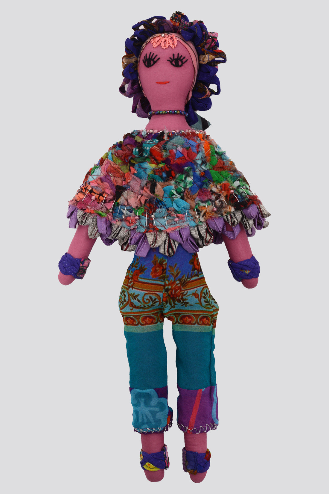 Hand Made Pure Silk Emma Doll