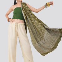 Meghan Jacquard Silk Shawl/ Scarf