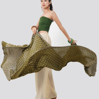 Meghan Jacquard Silk Shawl/ Scarf