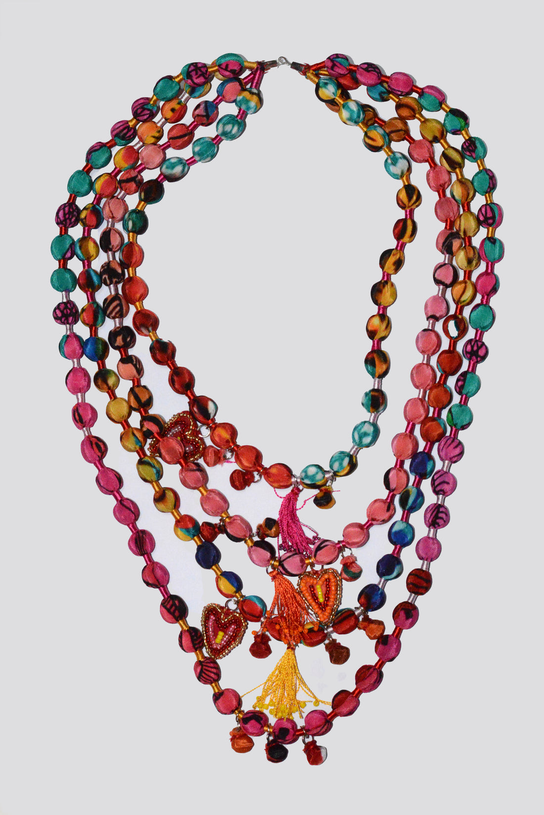 Silk Pandora Necklace