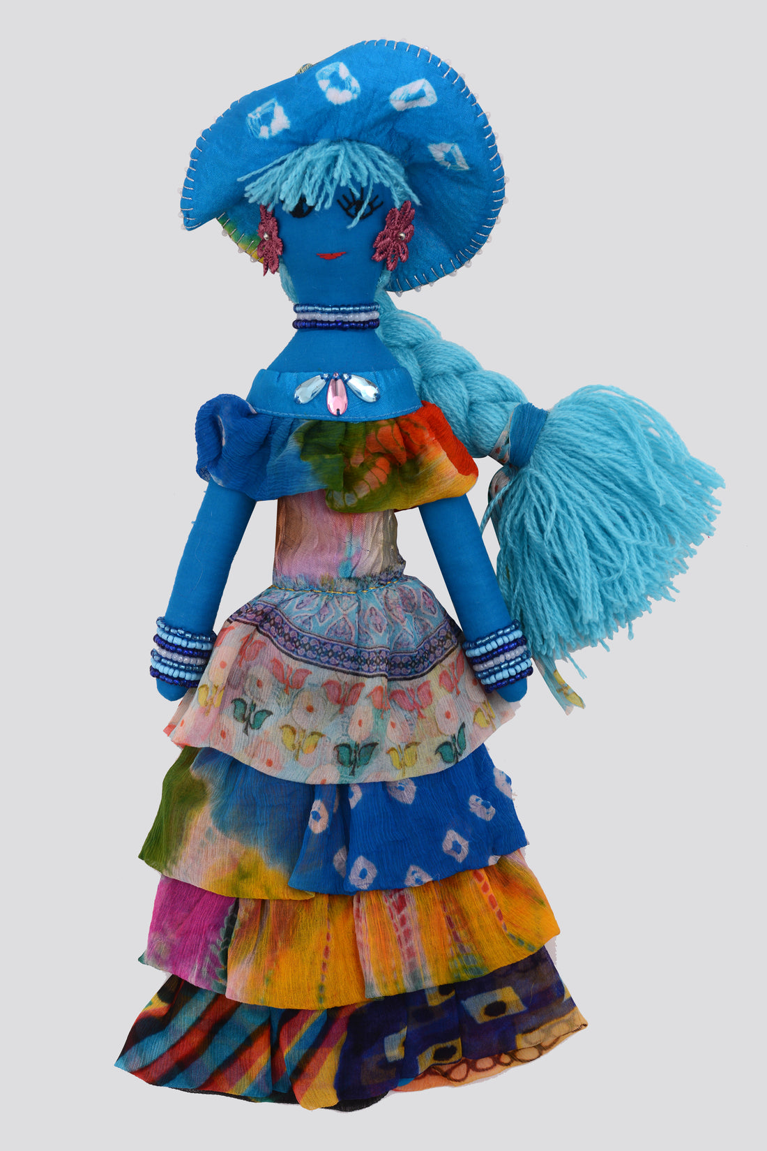 Hand Made Pure Silk Polly Doll