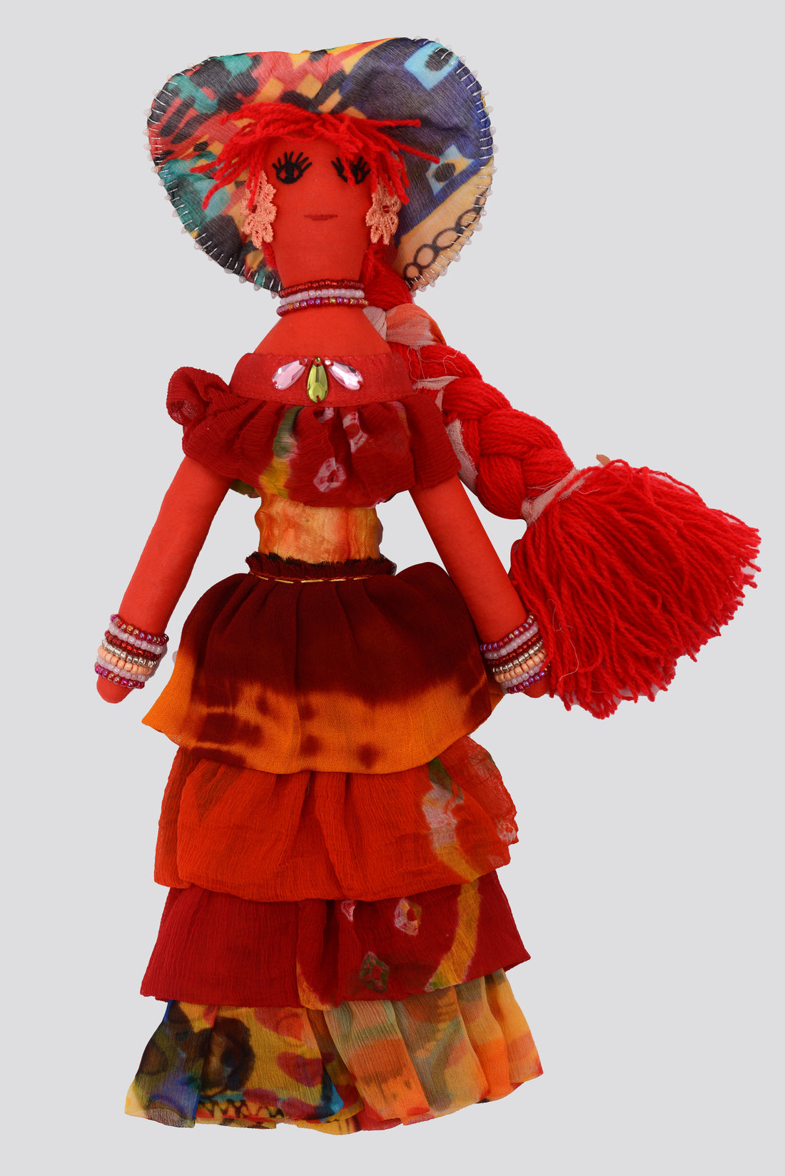 Hand Made Pure Silk Polly Doll
