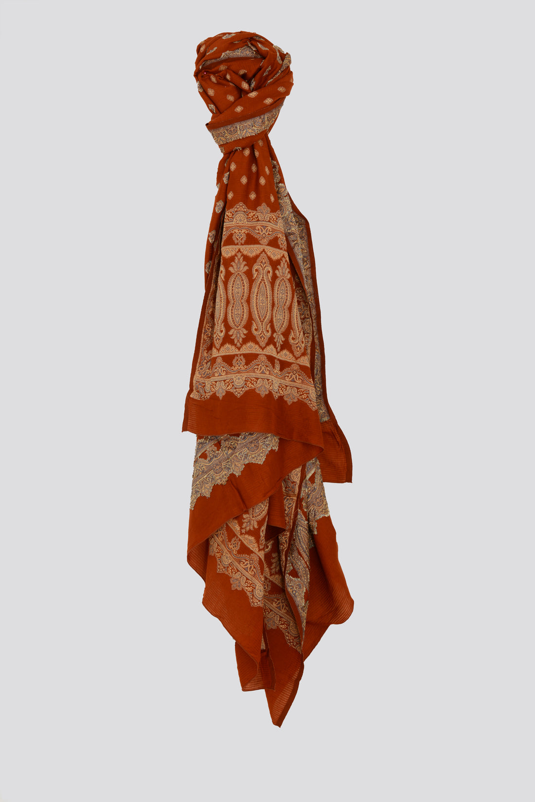 Meghan Jacquard Silk Shawl/ Scarf